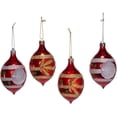 thumbnail image 7 of Kurt Adler Christmas Ornament Set 4 Piece, Plastic Set, Multi-Colored, 2.5", 7 of 7