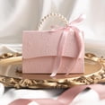 thumbnail image 2 of Elegante Caja de Regalo en Relieve con Cinta de y Asa de Perla, Caja de Regalo para el Día de San Valentín C, 2 of 5
