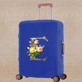 thumbnail image 1 of Luggage Cover Scratch Resistant Trolley Protective Case Apply To 18-32 Inch Golden Flower Print Suitcase Travel Accessory Covers 8Golden flower E L (26-28inch), 1 of 6