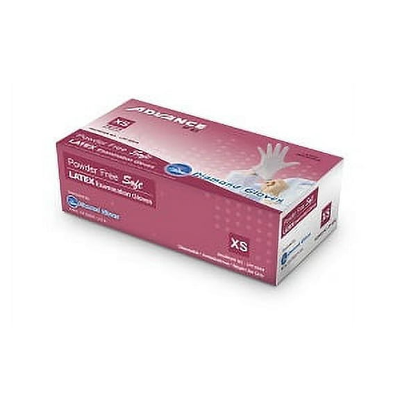 DIAMOND LATEX GLOVES P. SM. 100/box
