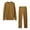 Coffee 2 piece outfits for women, variant on Usmixi 2 Piece Lounge Sets for Women Womens 2 Piece Outfits Casual Solid Pajamas Sets Ladies Long Sleeve Round Neck Pullover Top Long Pant Matching Sets Loungewear Sleepwear Sets Under $10