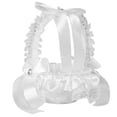 thumbnail image 2 of Cesta elegante para niña con flores de boda, mango cómodo, símbolo de amor, blanco europeo Estilo B Colcomx Cesta floral de boda, 2 of 7