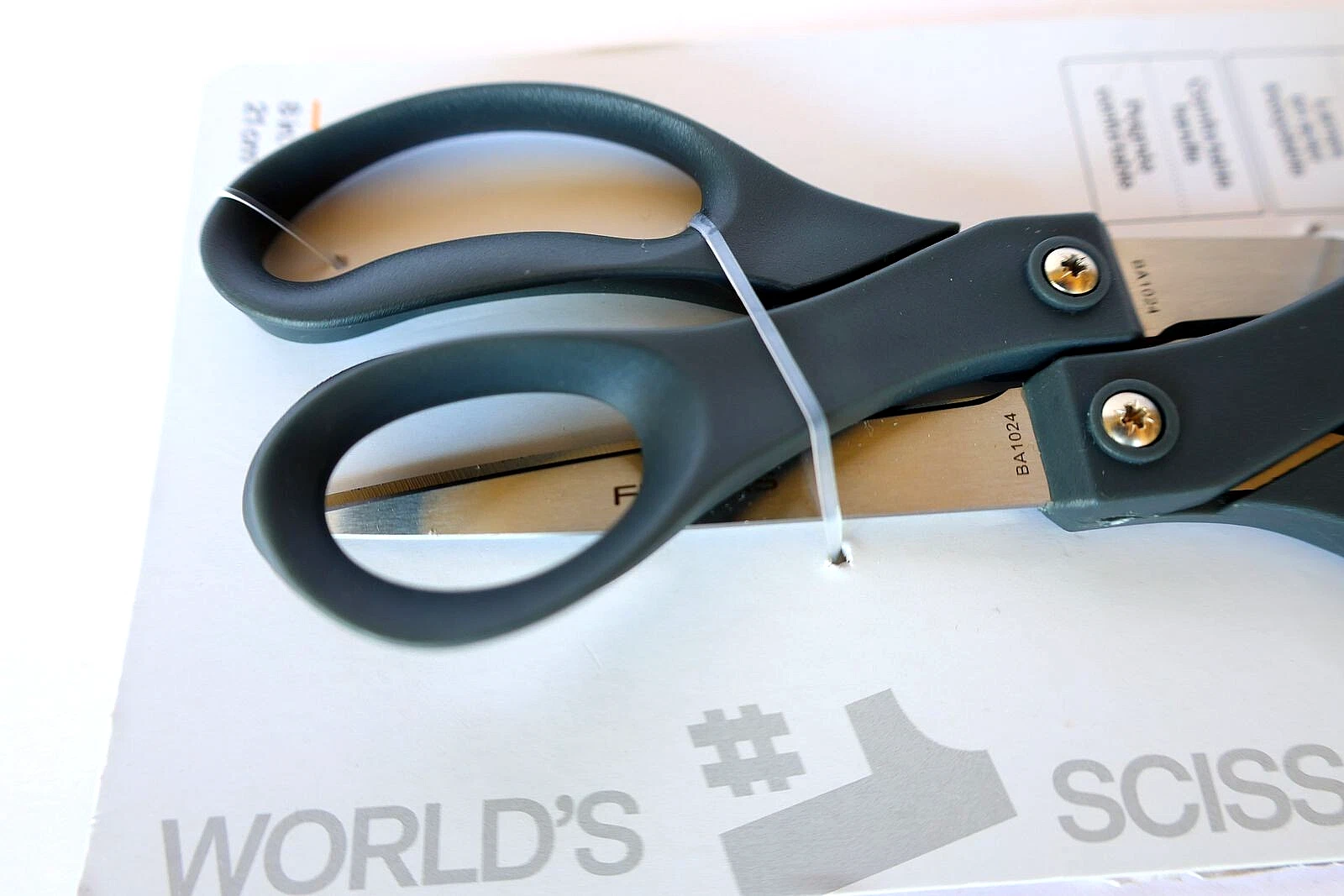 Fiskars Scissors 8 inch Pair Gray