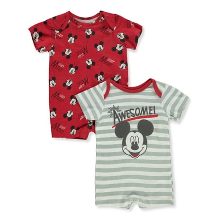 

Disney Mickey Mouse Baby Boys 2-Pack Bodysuits - red/multi 18 months (Infant)