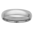 thumbnail image 2 of Pompeii 14k White Gold 5mm Plain Comfort Fit Wedding Band (,), 2 of 3