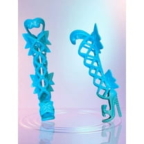 Doll Shoes Blue Strappy Butterfly High Heels Wrap Around Pumps Tall Wings Lol Surprise doll OMG Bartz