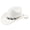 Beige, variant on Womens Mens Western Cowboy Hat Rolled Brim Outdoor Adventure Travel Riding Country Concert Rodeo Dress Up
