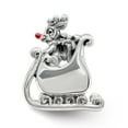 thumbnail image 3 of FB Jewels Sterling Silver Reflections Enameled Rudolph in Sleigh Bead, 3 of 3