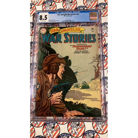 Star Spangled War Stories #30 - CGC 8.5 Comic Book