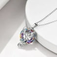 thumbnail image 4 of Regalos únicos encantador collar de plata Fénix joyería para mujeres regalos de cumpleaños colgante collar joyería de plata regalos, 4 of 5