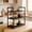 floor standing storage rack Under $5 a2, variant on Fufafayo Kitchen Storage Cart Rolling Trolley, Multi-Tier Floor Standing Organizer Rack for Bathroom Microwave Oven, Household Shelves for Toiletries Daily Necessities Living Room Bedroom