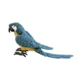 thumbnail image 3 of Ornements Réalistes d'Oiseau Perroquet Artificiel Mignon pour Porche Extérieur Intérieur Bleu Maison, 3 of 9