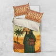 thumbnail image 1 of Mauritania Bedding Set with Sidi the Sahara Camel Cartoon and Desert Caravan, 1 of 7