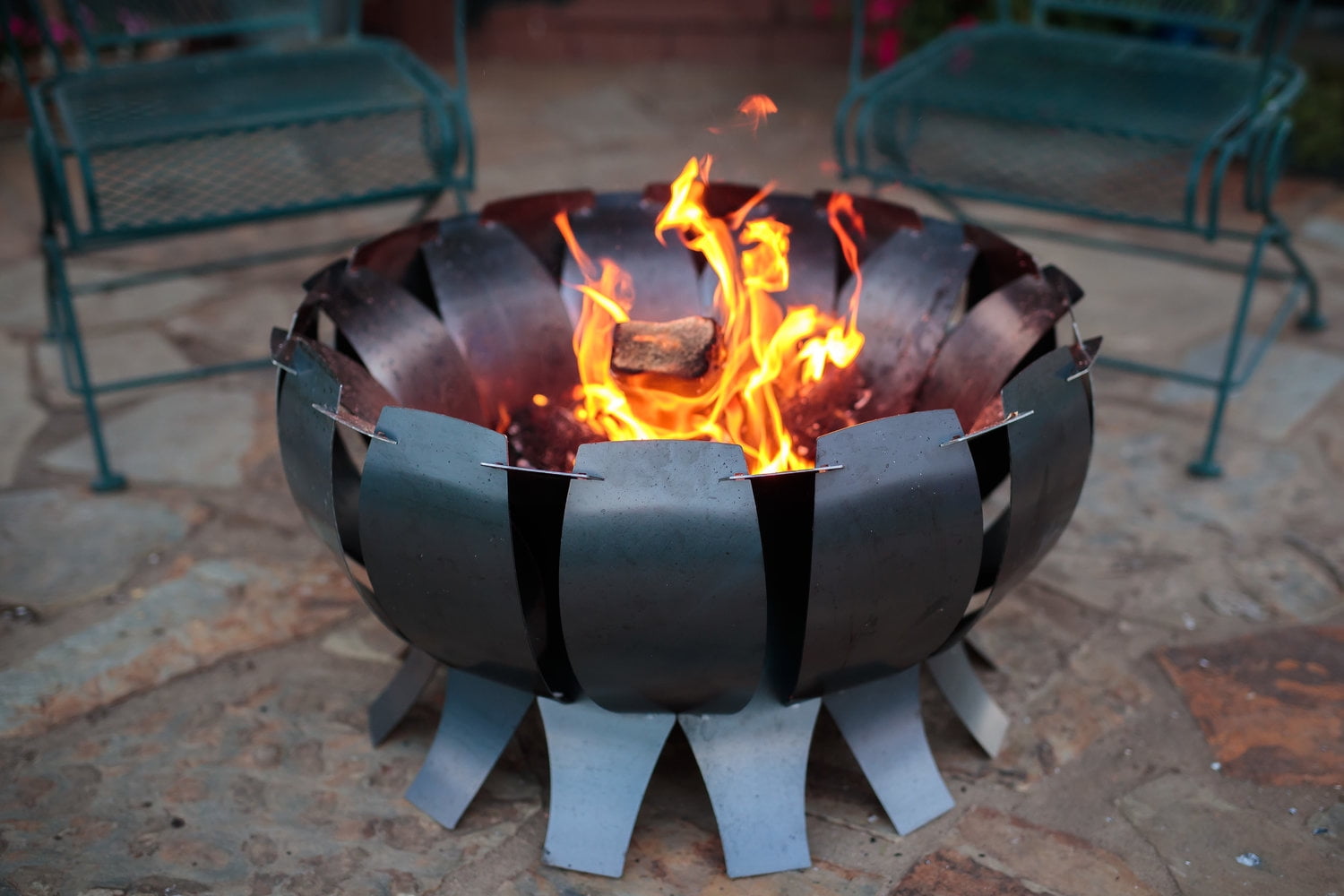 Desert Steel Tanami Fire Pit Rolled Steel