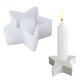 thumbnail image 4 of Yuarrent Diseños únicos de gel de sílice para fabricación de velas de silicona de bricolaje Diseños fáciles de usar y decorativos Artesanía estrella de cinco puntas, 4 of 6