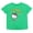 Hello Kitty Green, variant on Little Girls' Short Sleeve T-Shirt Orange