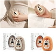 thumbnail image 2 of USB Chargeable Plush Hand Warmer with 3 Levels Temperature Control Quick Warmth Heating Device for Home Office Use, 2 of 17