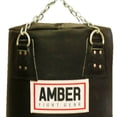 thumbnail image 3 of Leather Heavy Bag for Boxing MMA Muay Thai Fitness Workout Training Punching Heavy Bag Unfilled 70lb, 3 of 5