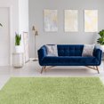 thumbnail image 4 of New Flokati 1400gr 8' x 10' Area Rug, Lime Green, 4 of 5