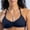 Black, variant on Women's Halter Sports Bra Backless Padded Impact Strappy Bra Wireless Stretchy Workout Gym YogaBralette Top with Removable Cups