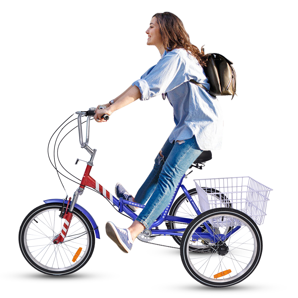 Docred Foldable Tricycle 20/24/26 