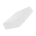 thumbnail image 4 of facefd Solid Color Hotel Pleated Bed Skirt Wrinkle & Fade Resistant White_Queen, 4 of 9
