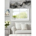 thumbnail image 2 of Marble Texture Watercolor Gray Valances for Windows,Kitchen Valance Rod Pocket Short Curtain,Abstract Vintage Art Valance Curtain Window Valances for Bedroom Living Room 42x12in, 2 of 9
