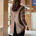 Black Highend Women‘s Small Suit 2024 Autumn New British Style Back