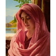 thumbnail image 3 of John William Godward 20x24 Black Modern Framed Museum Art Print Titled - Pyrallis (1918), 3 of 5
