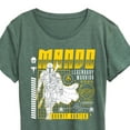 thumbnail image 3 of Star Wars - The Mandalorian Mando Dark Digital  - Wo Men's Short Sleeve Graphic T-Shirt, 3 of 5