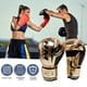 thumbnail image 5 of Guantes Boxeo Muay Thai Guantes Boxeo PU Antidesgarros Guantes Competición Lucha (Oro 6OZ), 5 of 9