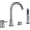 Chrome, variant on Bath Shower Mixer Tap 4 Holes Tub Tap for Bathroom Gooseneck Bathtub Faucets Bath Shower Set Shower Head and Hose Set for Bath Taps-Gold