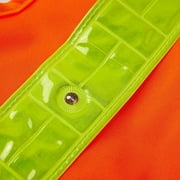 3C Products Premium ANSI Class 2 Safety Orange Safety Vest w/ 16 Bright LED Lights 3 Flashing Patterns - SV-LED-2270-XL
