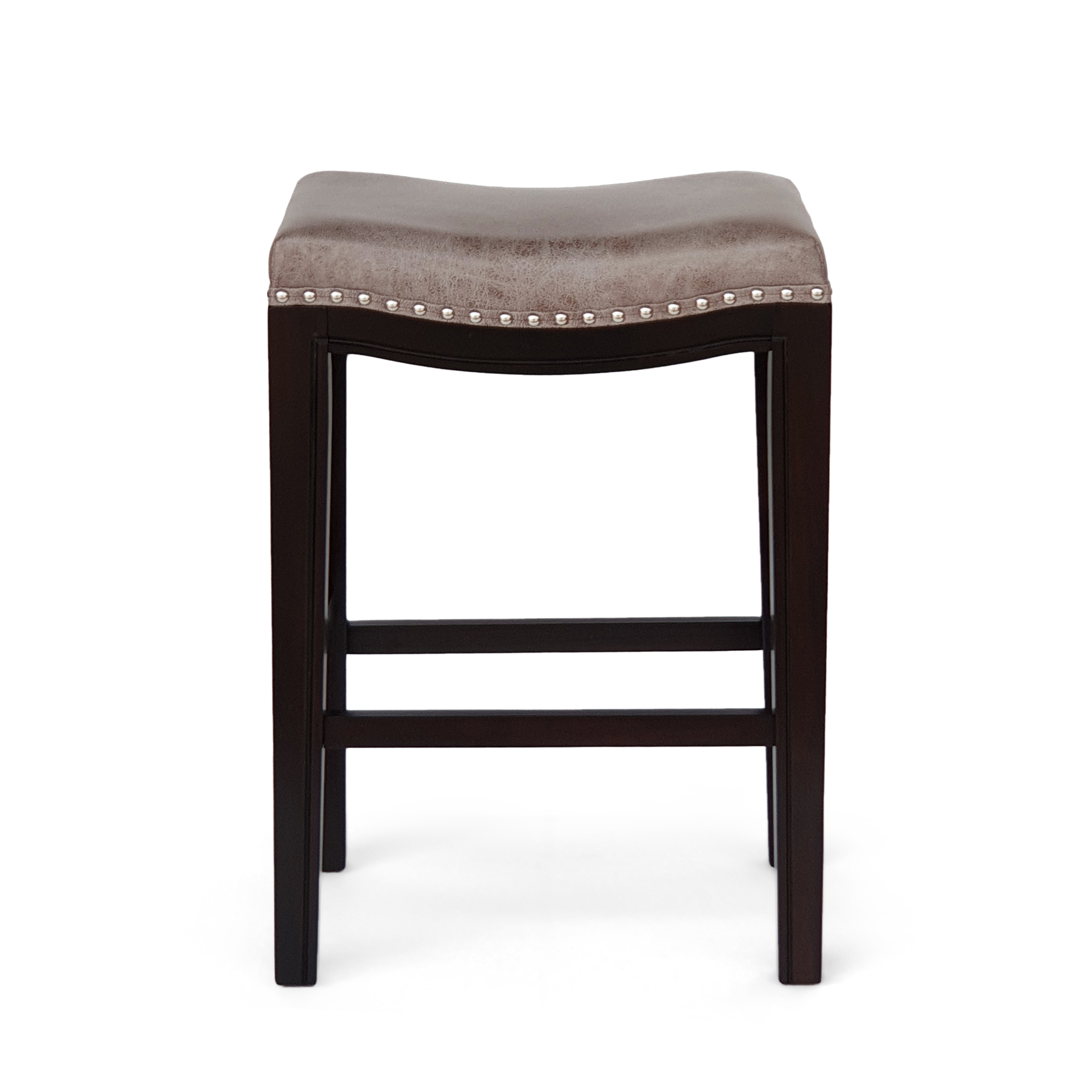 Noble House Casen Bar Stool, Gray, Set of 2