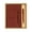 A, variant on Leather Book Cover, A5 Book Sleeve, Reusable Book Protector with Pen Pocket for Paperback, Notebook