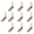 thumbnail image 4 of Escuadra de esquina de acero inoxidable de 10 pulgadas, soporte angular para unión de esquinas para montaje en pared, resistente 50x50x20mm, 4 of 5