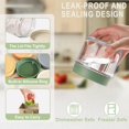 thumbnail image 3 of czcpp-6 Pack Overnight Oats Jars, 10oz Glass Overnight Oats Containers Jar with Lids, Spoon, Labels＆Mark pen, Reusable Wide Mouth Mason Jars Food Storage for Chia Seed Fruit Sauce Cereal Spic(300 ml), 3 of 4