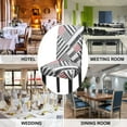 thumbnail image 6 of Chair Covers, Dining Room Chair Covers Stretch Dining Chair Covers Set of 4,Chair Covers for Dining Room,Kitchen,Hotel,Ceremony, 6 of 6