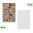 thumbnail image 6 of Golf Towels for Golf Bags For Men Women - colorful Dog Cute 24x16in Absorbent Quick Drying Golf Towel for Cleaning Golf Ball Club Golf Bag Accessories with Carabiner, 6 of 8