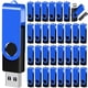 thumbnail image 1 of Unidad flash EASTBULL USB de 8 GB, paquete de 100 con cordones, azul, 1 of 7