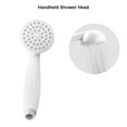 thumbnail image 2 of Universal Handheld Shower Head Water-saving Bath Spray Nozzle Bathroom Accessories White, 2 of 7