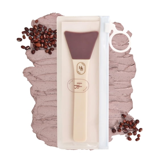Heveblue Soft Curve Spread Brush - Aplicador De Mascarilla Facial Mejorador Del Cuidado De La Piel Fácil De Limpiar K-Beauty Korean Skincare