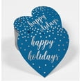 thumbnail image 2 of Inkdotpot Silver Foil Paper Hang Tag Happy Holiday Favor Tag 100 Pieces, 2 of 6