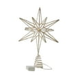 thumbnail image 2 of Adorno de estrella para la copa del árbol de Navidad, decorativo, versátil y bonito. Champán, 2 of 8