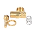 thumbnail image 4 of Wweixi 5Pcs Car Brass Air Pressure Tire Wheel Valve Adjustable Adapter Automotive Upgrading Modification Replacement Accessory, 4 of 5