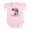 Petal Pink, variant on CafePress - St Bernards Leave Paw Prints On Your Heart Infant - Baby Light Bodysuit, Size Newborn - 24 Months