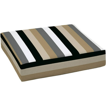 Beige Cushions Outdoor Aluminum Patio - Mainstays Outdoor Patio Deep Seat Bottom Cushion
