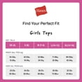 thumbnail image 5 of Hanes Girls Tank Top Pack, 5-Pack, Cotton-Blend Camis for Girls, Tag-Free Camisole, 5 of 5
