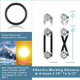 thumbnail image 1 of Rolling Gears Jdm Bumper Quick Release Front Rear Bumper Fasteners 4 Piece (Silver) 8 X O-Ring, 1 of 4