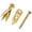 90, variant on 65 Set Drywall Self Drilling Anchors with Screws, Heavy Duty Wall Fasteners for Hanging for Brick, Stucco, Wood, No Drill Needed,0.47"x1.57"